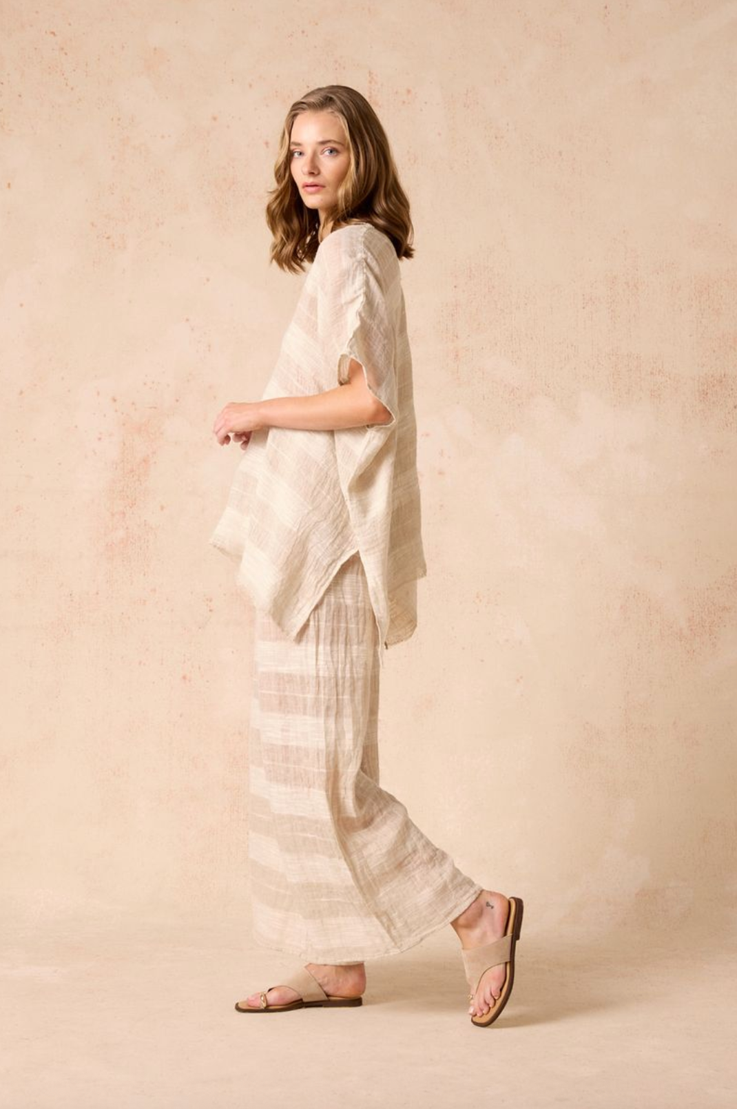 Estilo Emporio Villa Pant - Tela Atena Natural