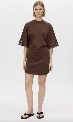 Camilla and Marc Lolani Mini Tee Dress - Chocolate