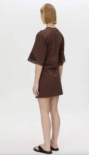 Camilla and Marc Lolani Mini Tee Dress - Chocolate