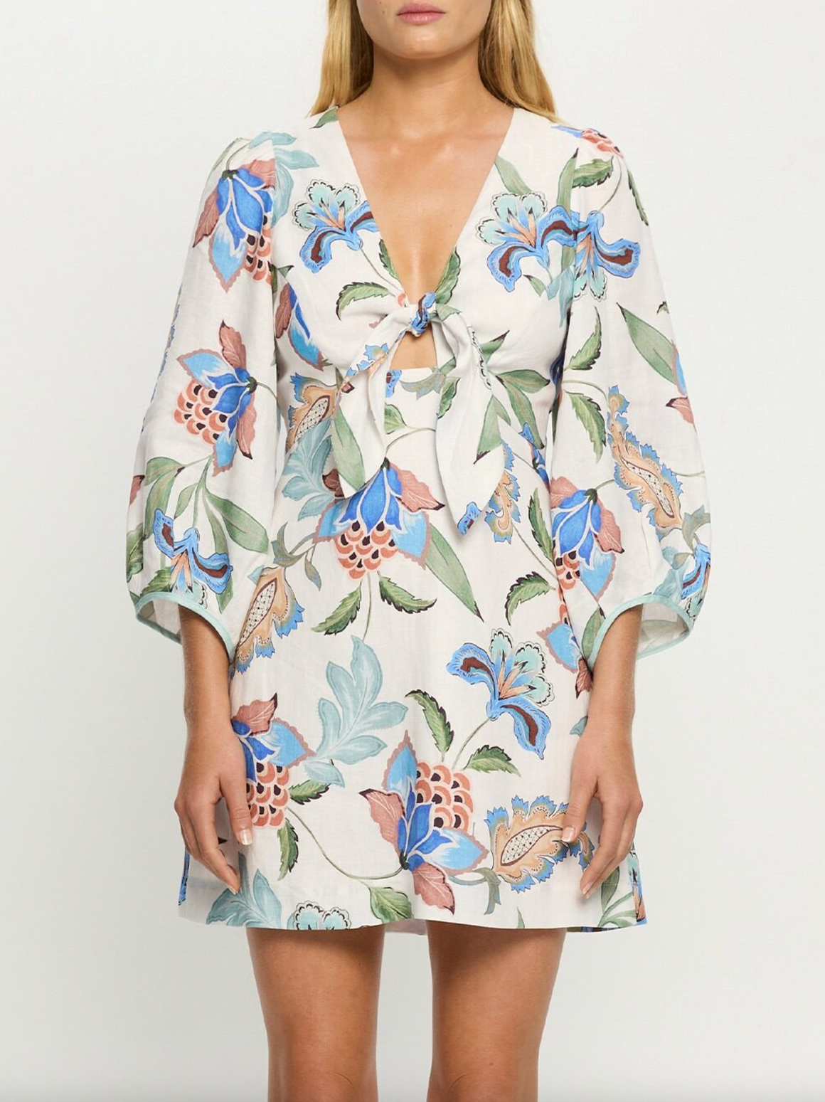 Kivari Azure Mini Dress - Azure