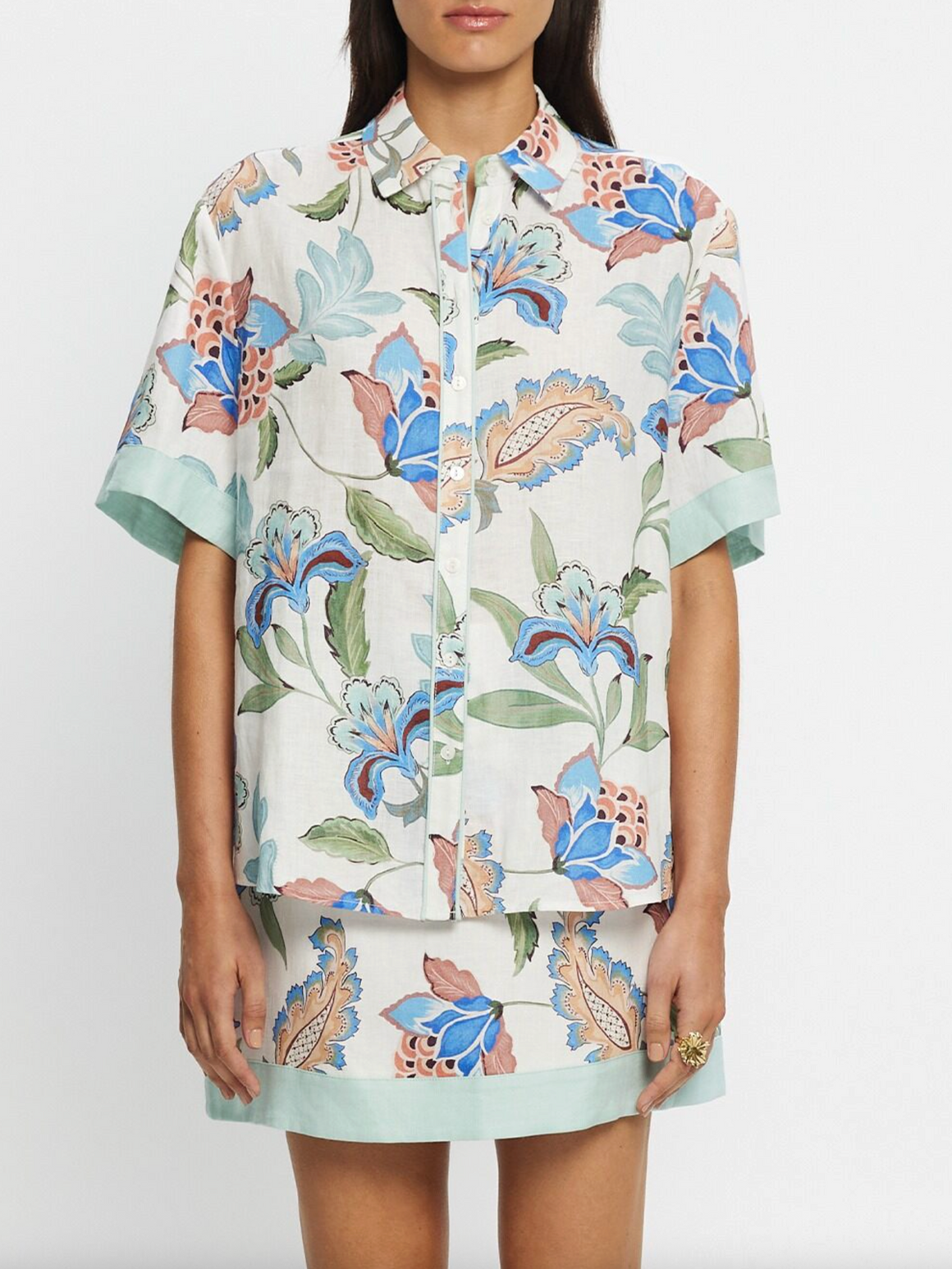 Kivari Azure Shirt - Azure