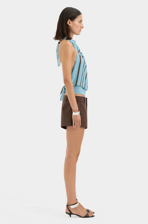 SIR. Rioja Halter Scarf Top - (PRE ORDER)