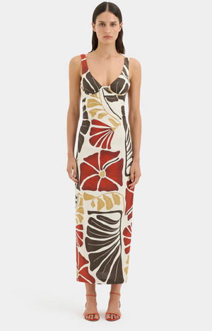 SIR. Julietta Balconette Midi Dress - (coming soon)