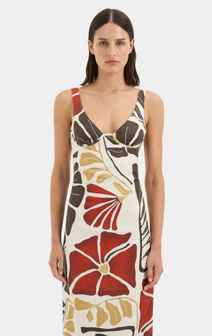 SIR. Julietta Balconette Midi Dress - (coming soon)