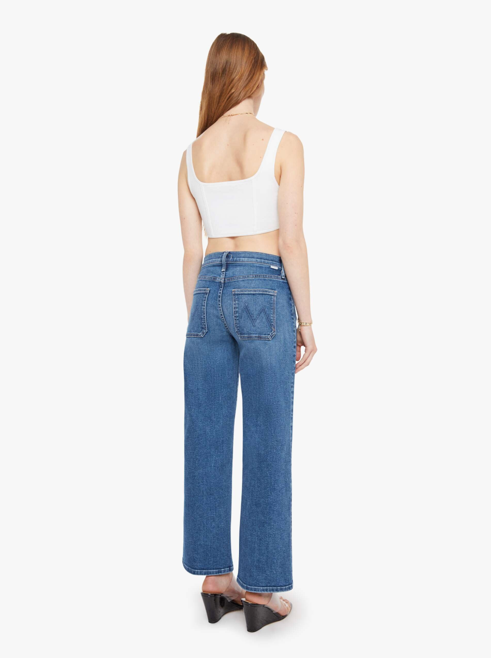 Mother Denim The Patch Pocket Mid Rise Maven Ankle - Lets Split
