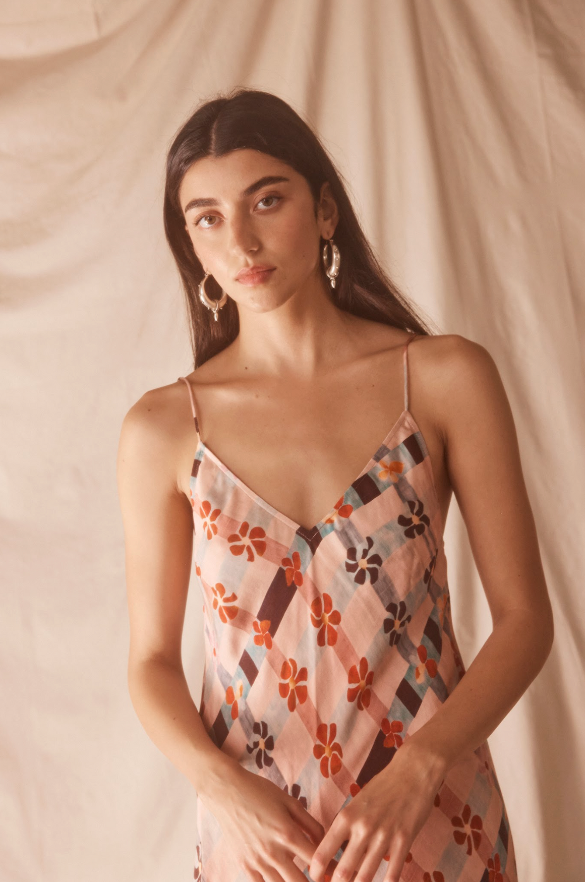 Kinga Csilla Cuore Sia Slip Dress