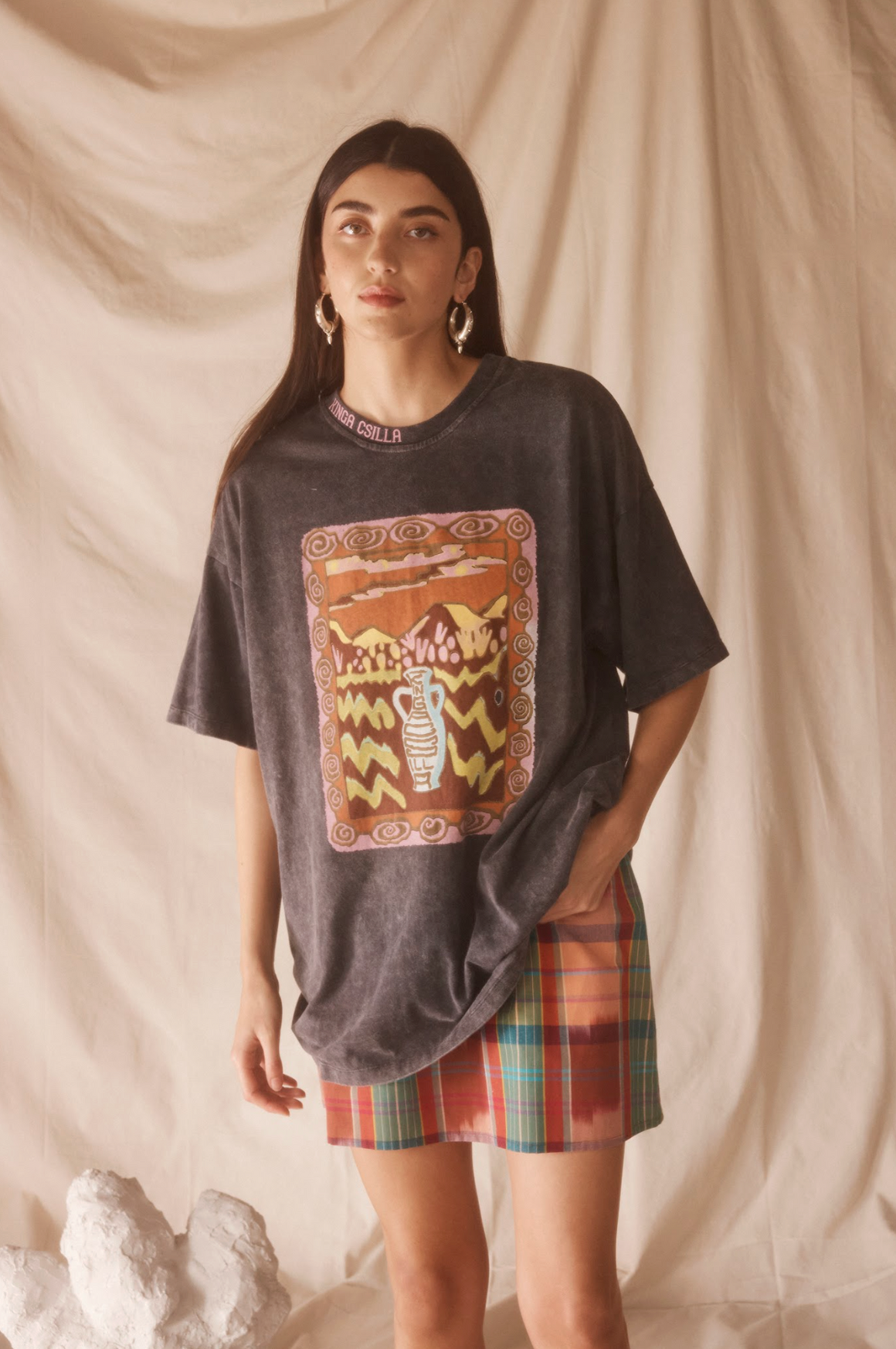Kinga Csilla Verdant Dust Tee