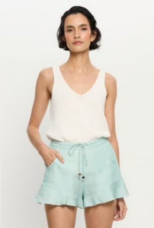 Kivari Alyssa Knit Cami - Ivory