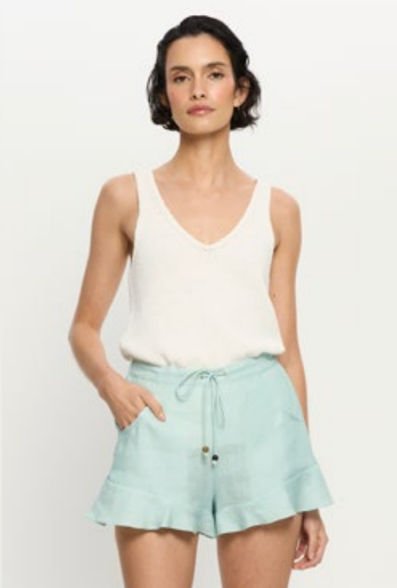 Kivari Alyssa Knit Cami - Ivory
