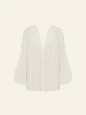 Peony Essential Shirt - Gardenia