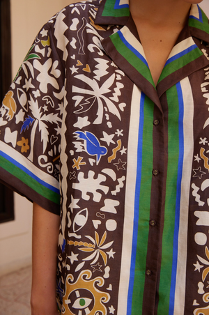 Alemais Maroc Relaxed Shirt