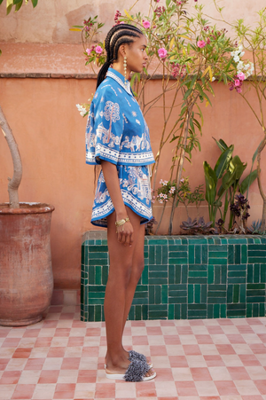 Alemais Acacia Cropped Shirt