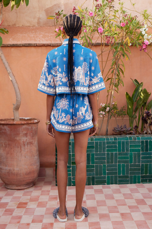 Alemais Acacia Cropped Shirt