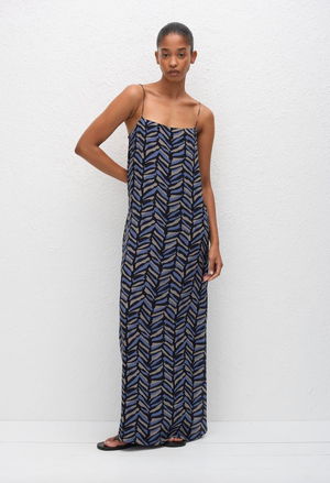 Matteau Square Cami Midid Dress - Palermo