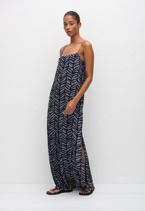 Matteau Square Cami Midid Dress - Palermo