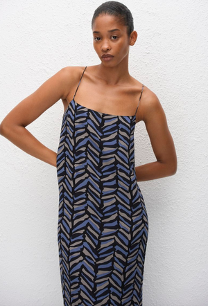 Matteau Square Cami Midid Dress - Palermo