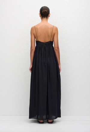 Matteau Voluminous Bralette Dress - Black