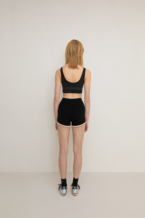 Nagnata Retro Short 2.0 Black/Sandstone