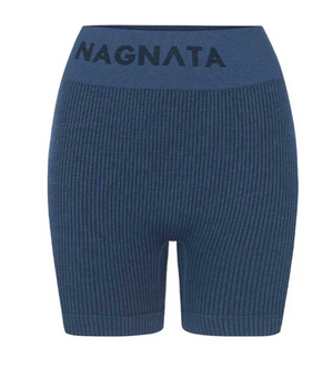 Nagnata Ballet Wool Mini Short - Denim