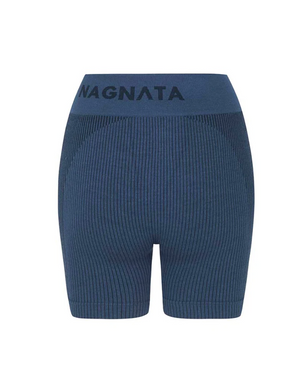 Nagnata Ballet Wool Mini Short - Denim