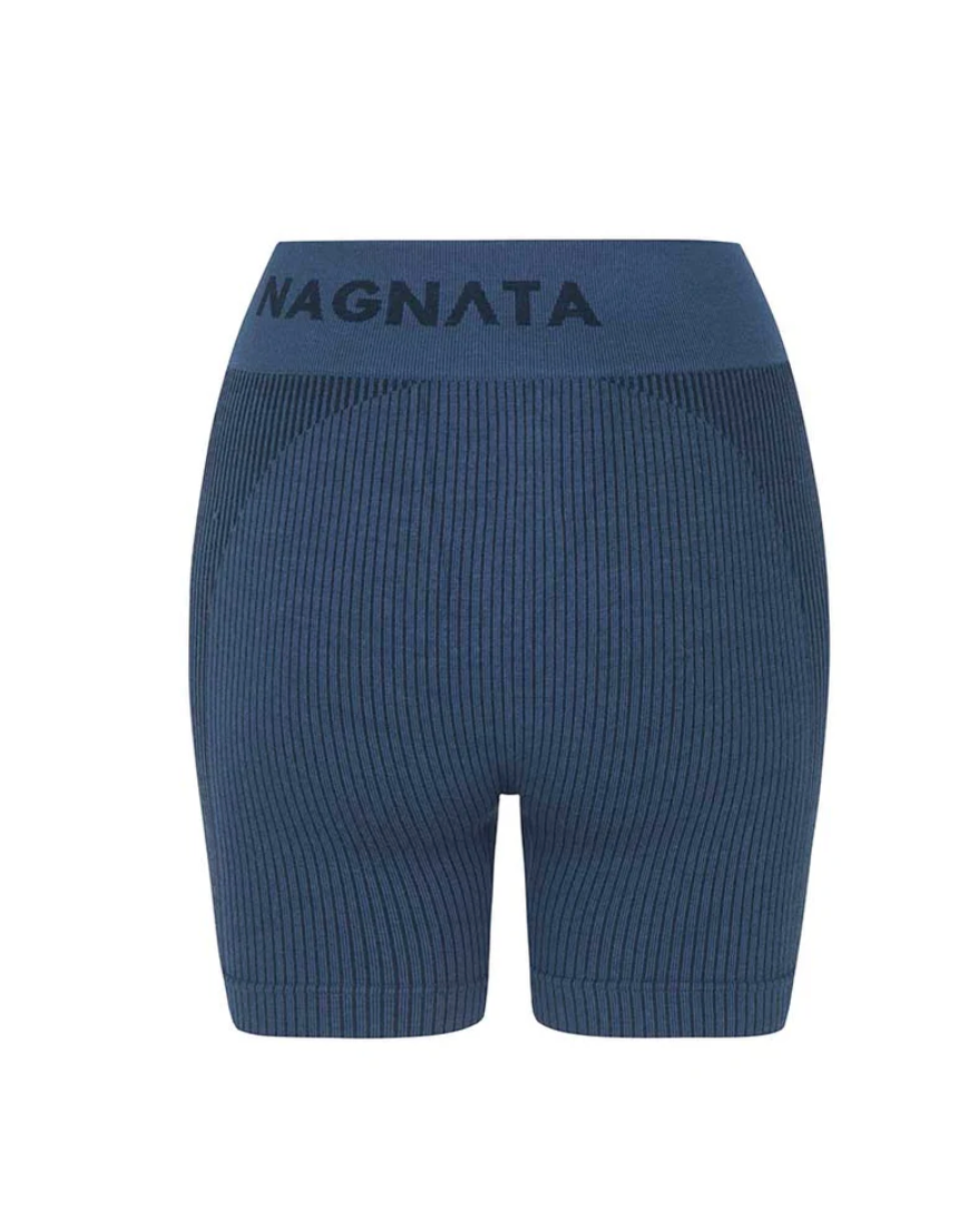 Nagnata Ballet Wool Mini Short - Denim