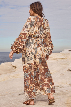 Spell Volcano Goddess Gown - Coconut