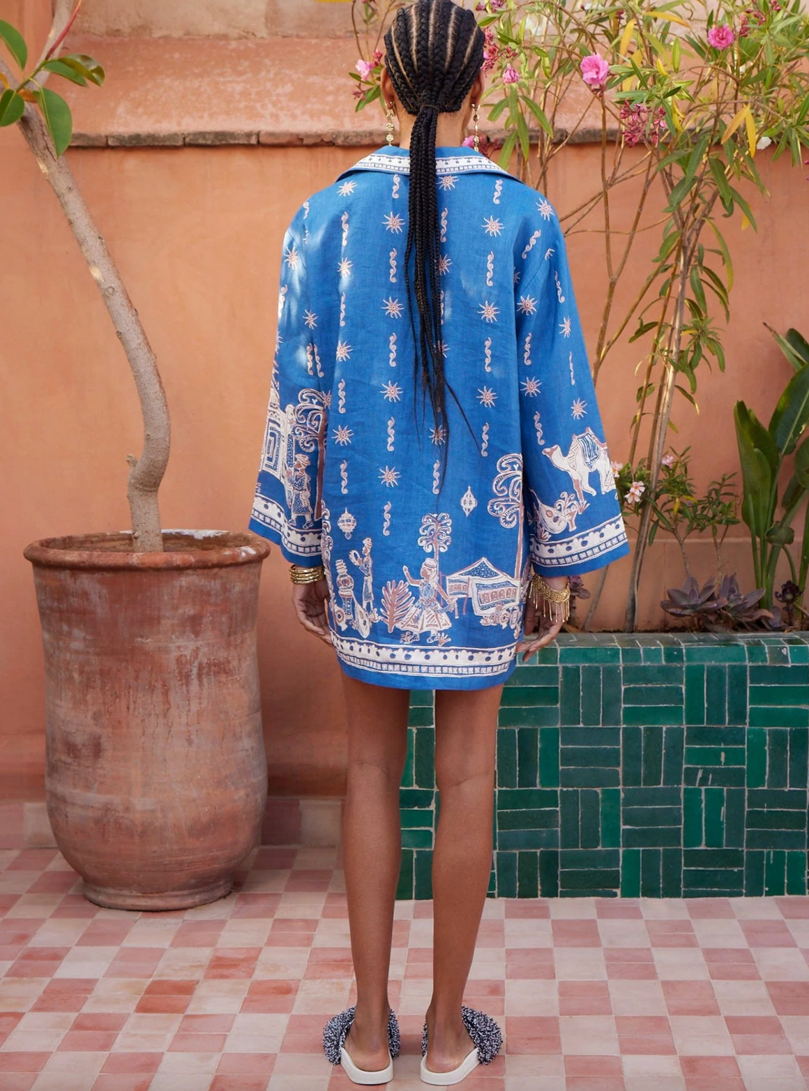 Alemais Acacia Long Sleeve Mini Dress