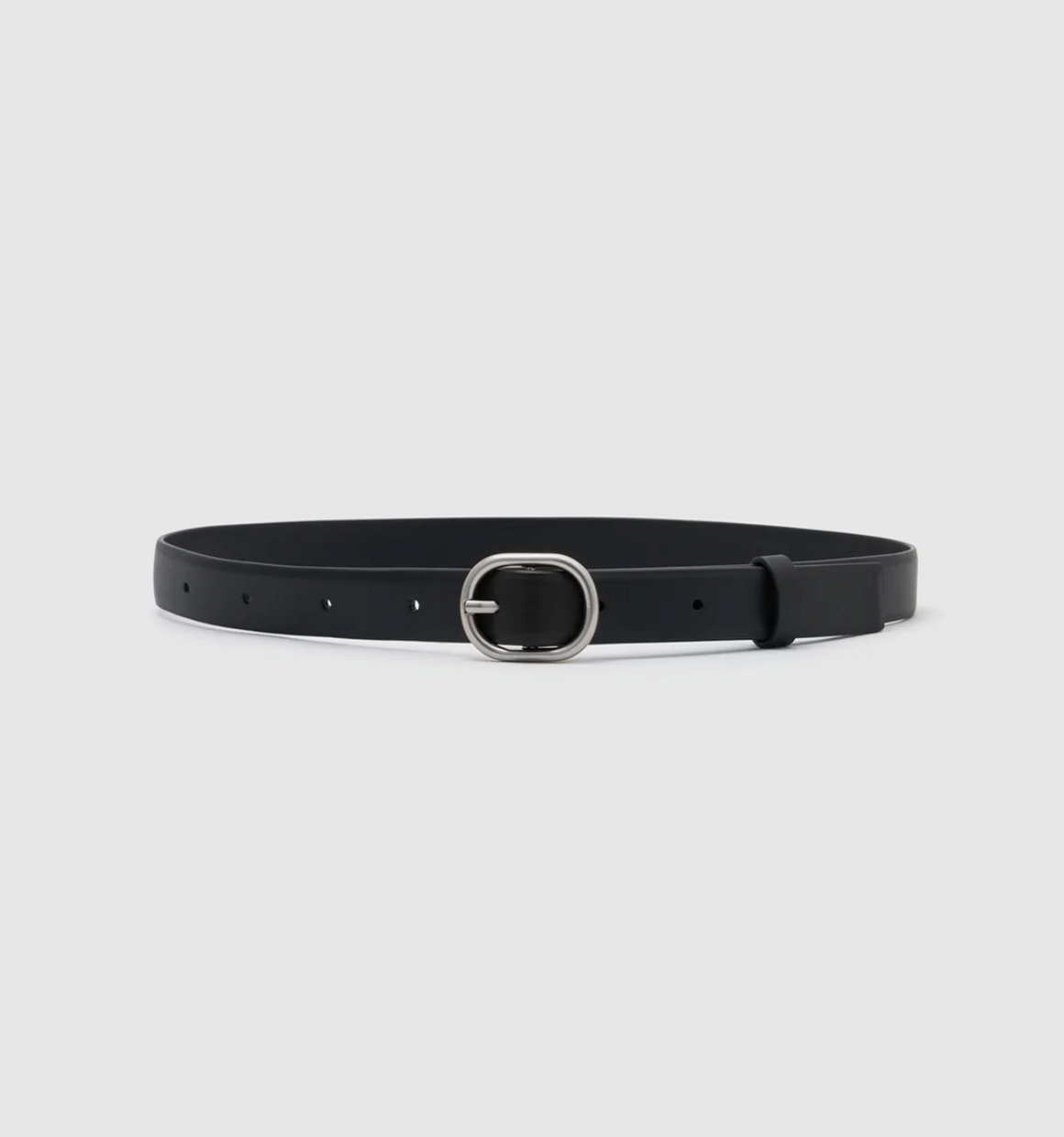 Camilla and Marc Rae Belt - Black/Silver