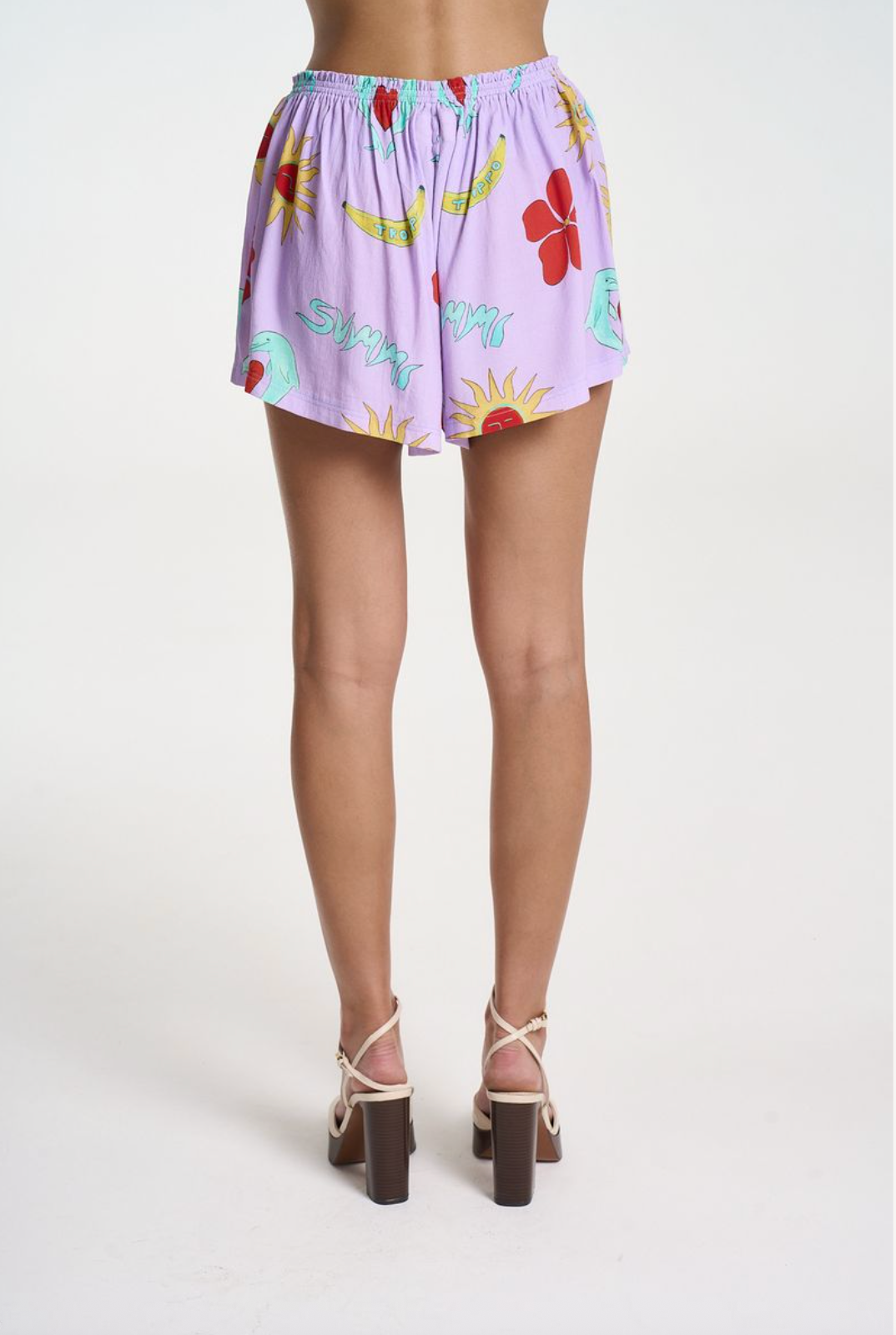 Summi Summi Relaxed Short - Lilac Troppo