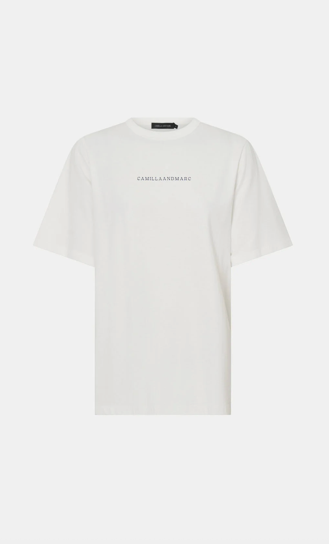 Camilla and Marc Suvero Logo Tee - Soft White