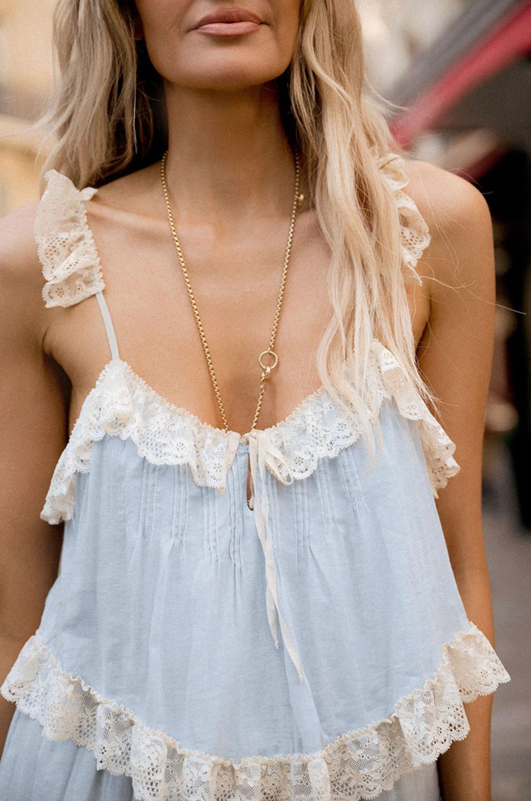 Spell Bluebird Cami - Vintage Blue