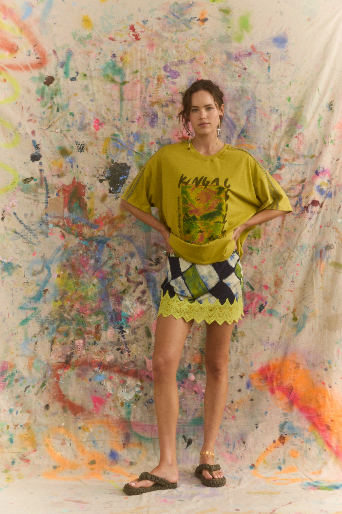 Kinga Csilla OroTile Vera Mini Skirt