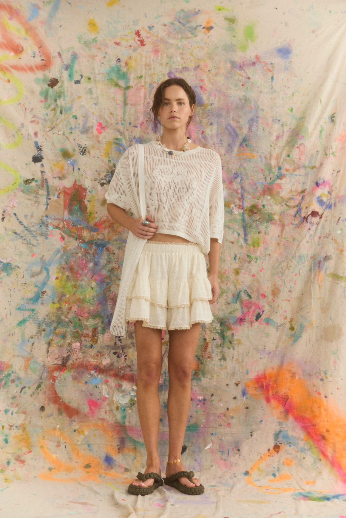 King Csilla Kaya Anglaise Fae Skort