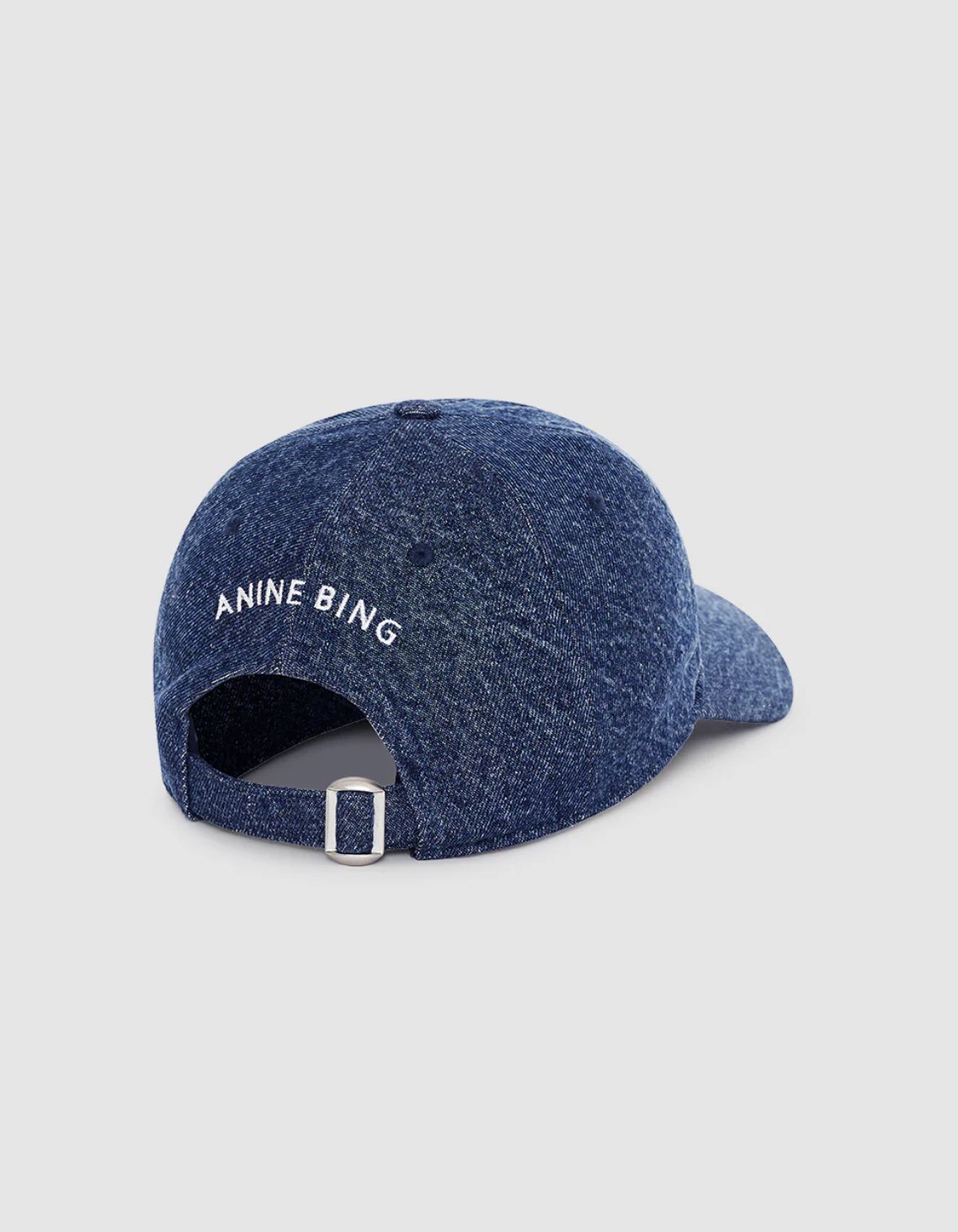 Anine Bing Jeremy Baseball Cap - Clean Indigo - Washed Blue