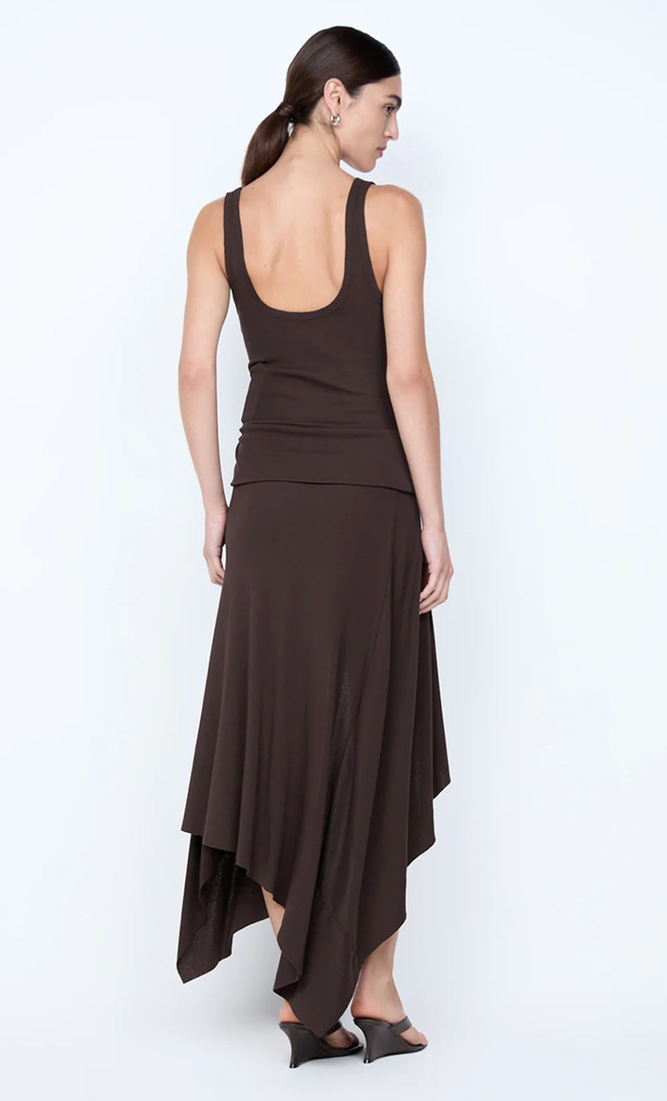 Bec and Bridge Emerson Tank Dress - Dark Chocolate