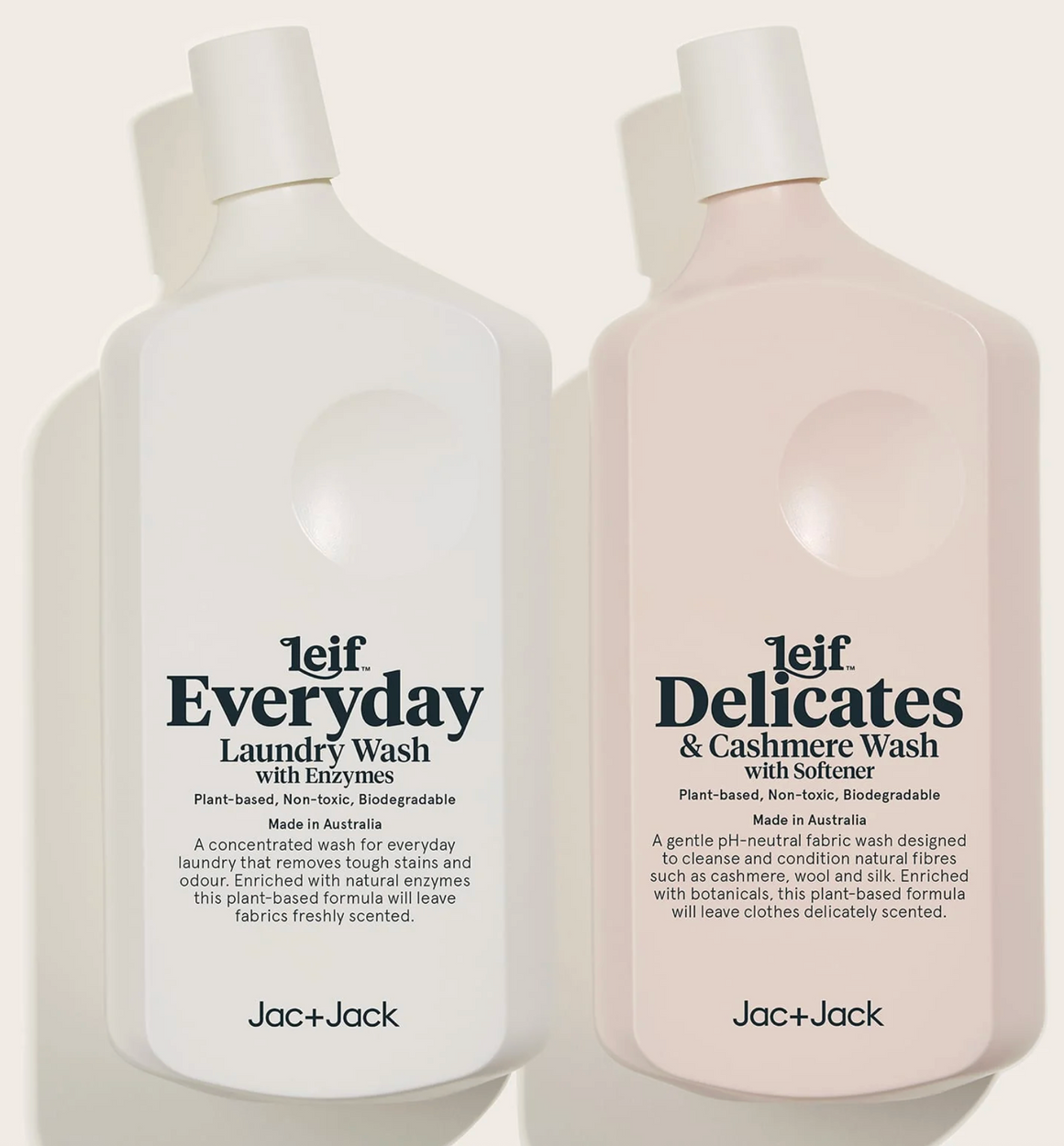 Leif x Jac + Jack Laundry Duo: Everyday & Delicates