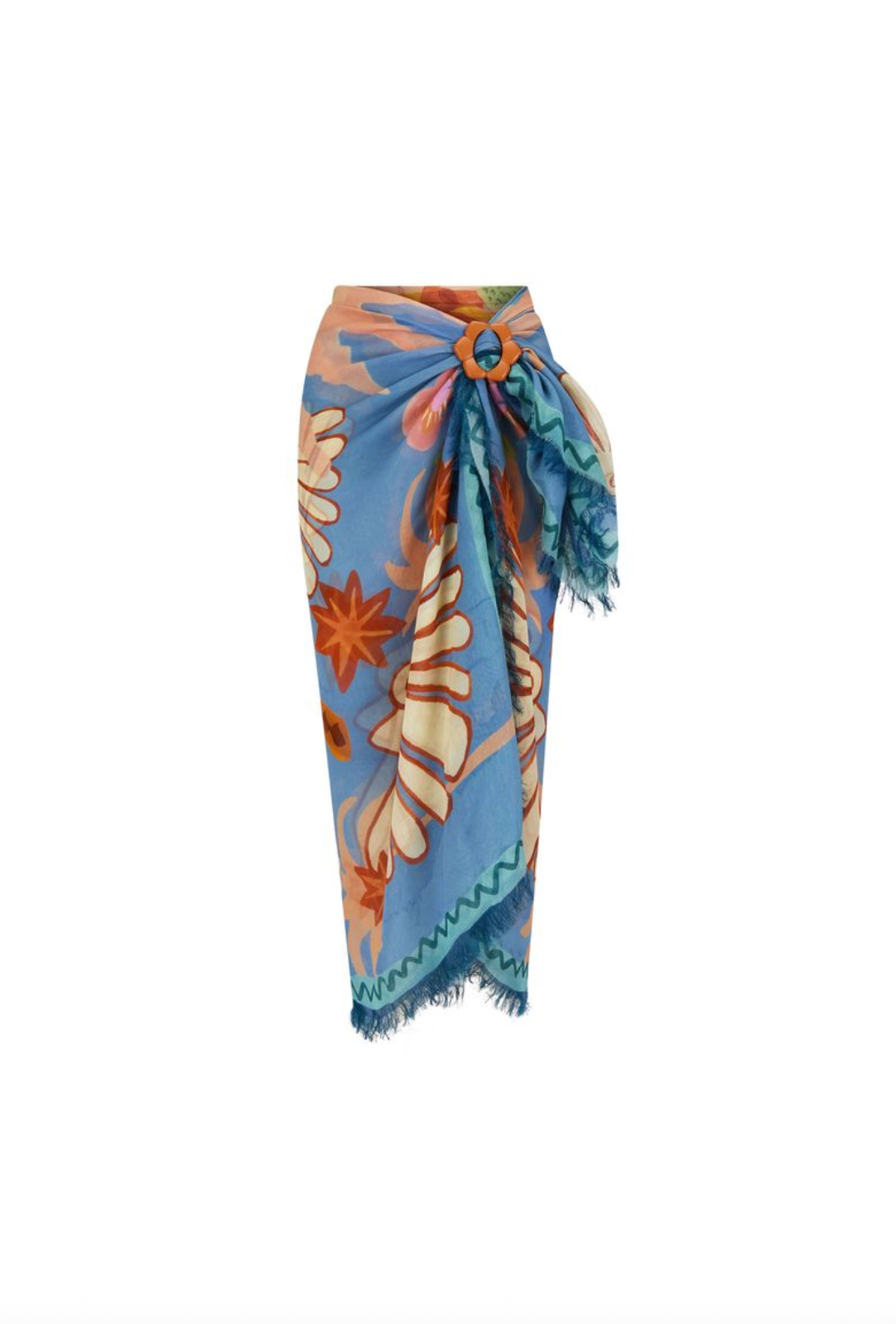 Spell Oceana Travel Scarf - Sea Blue