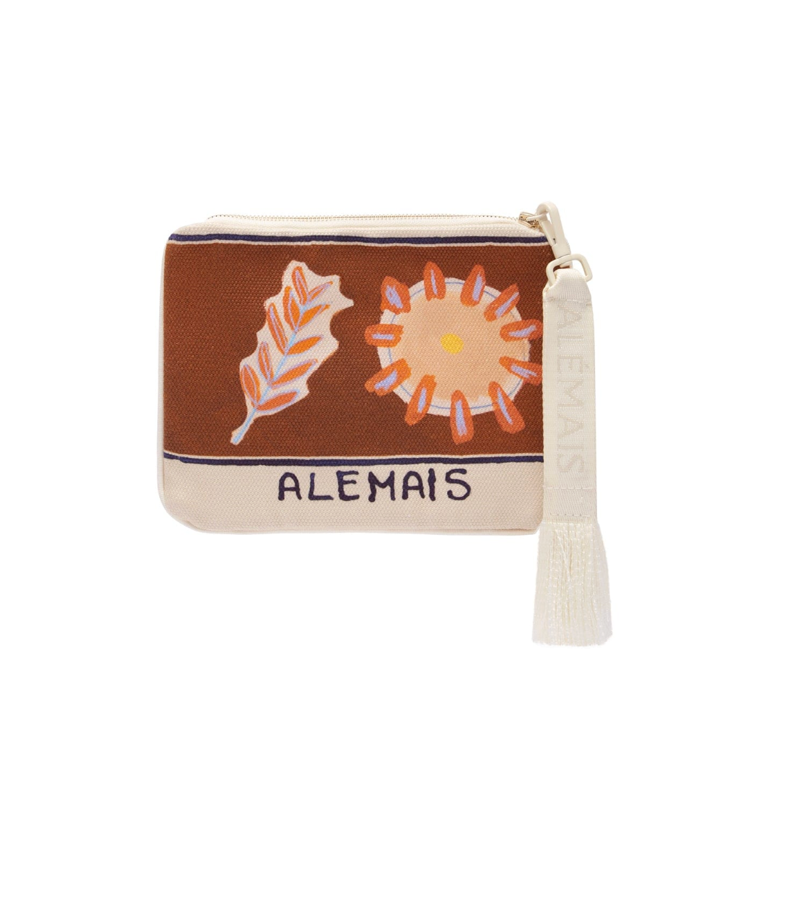 Alemais Soleil D'amour Patch Zip Pouch