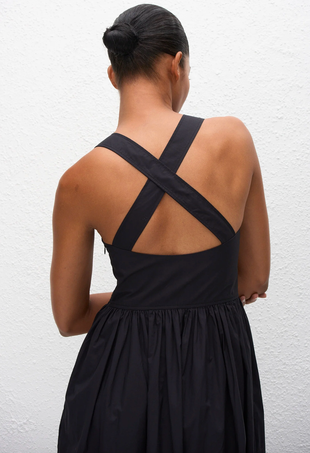 Matteau Crossback Midi Dress - Black Matteau Crossback Midi Dress - Black