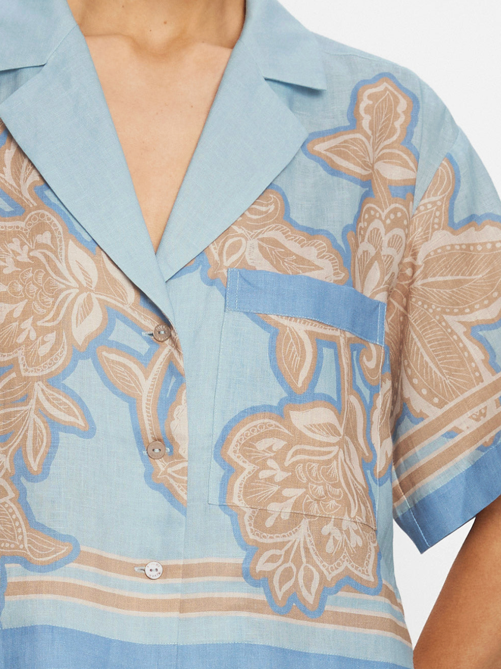 Kivari Coco Cropped Shirt - Coco