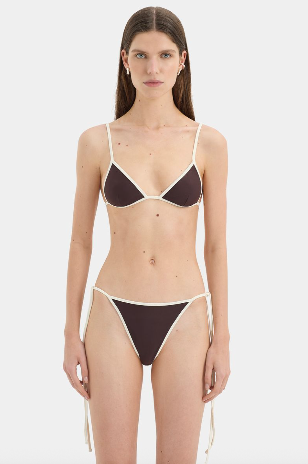 SIR. Ari Reversible Tie Brief - Black & Carob