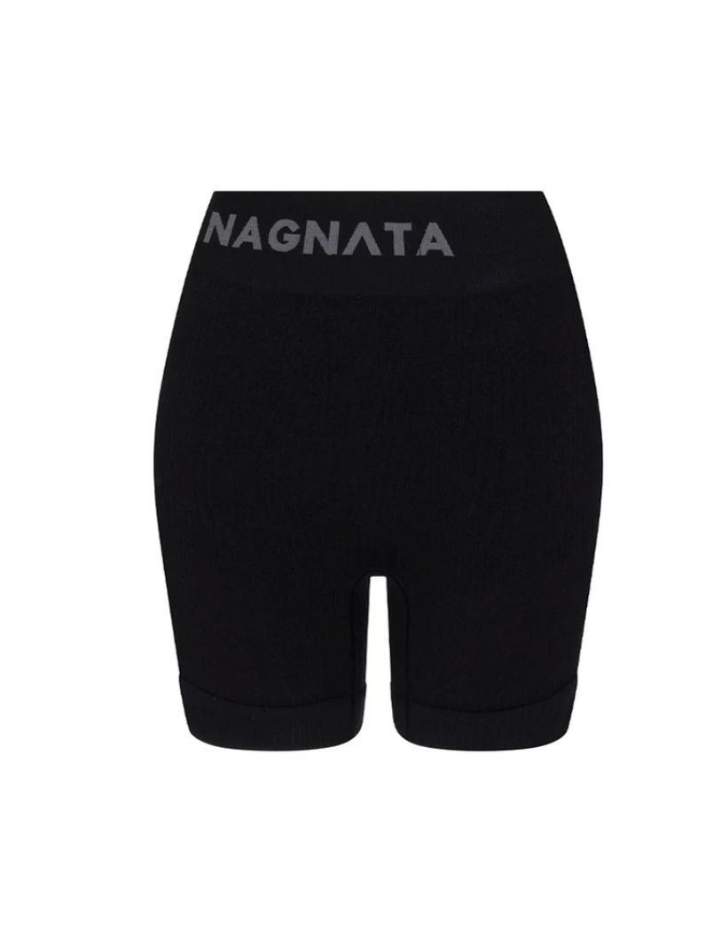 Nagnata Ballet Wool Mini Short - Black