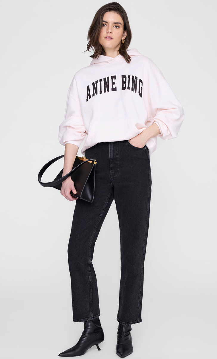 Anine Bing Harvey Sweatshirt - Washed Pink