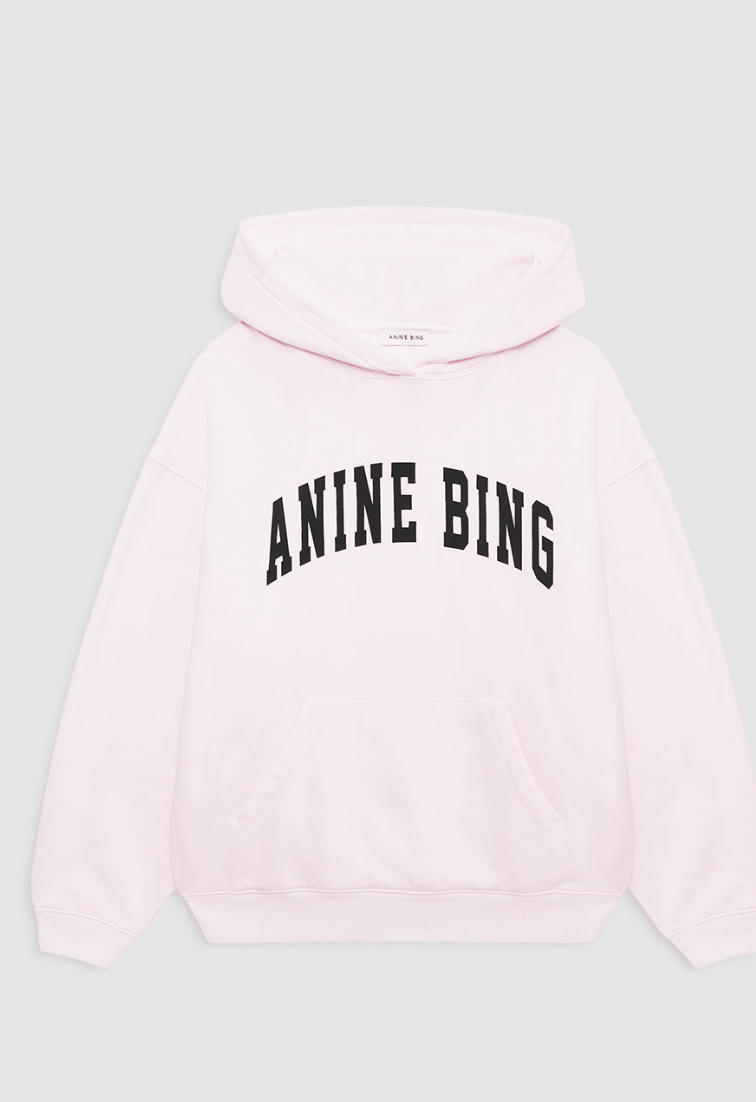 Anine Bing Harvey Sweatshirt - Washed Pink