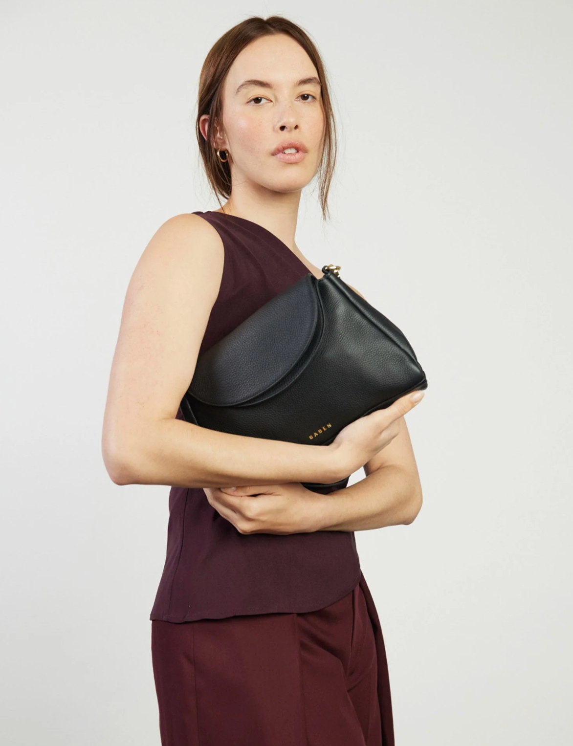 Saben Beckett Crossbody - Black Luxe