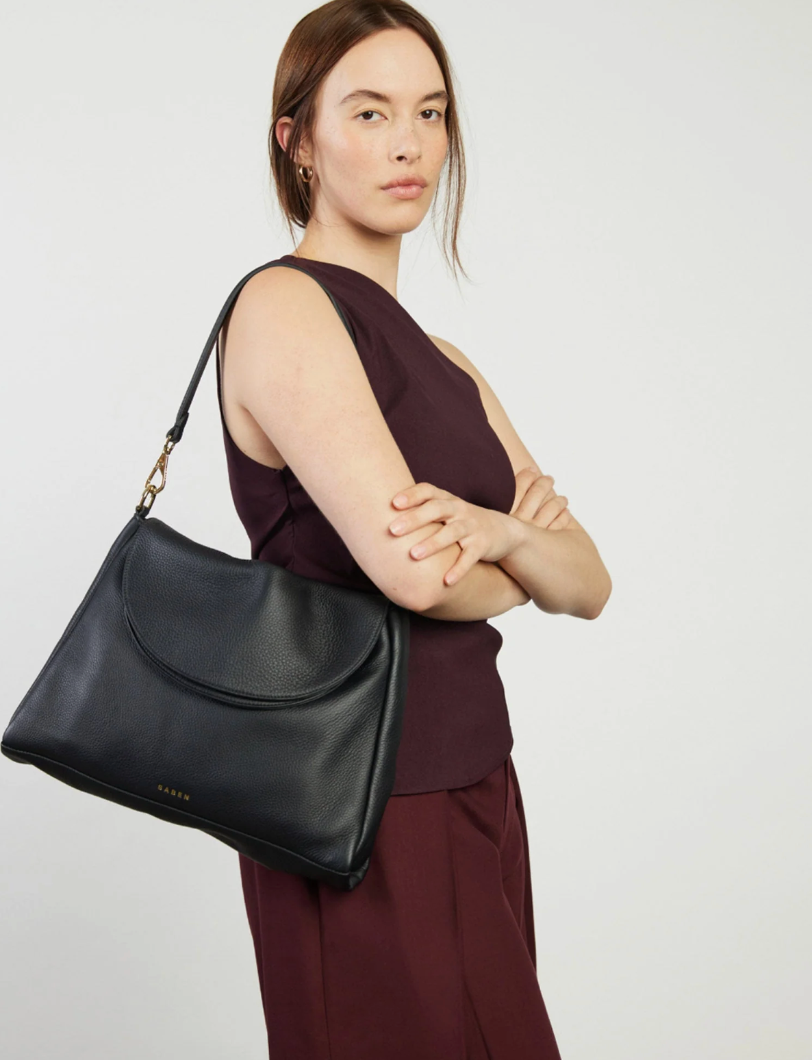Saben Becks Crossbody - Black Luxe