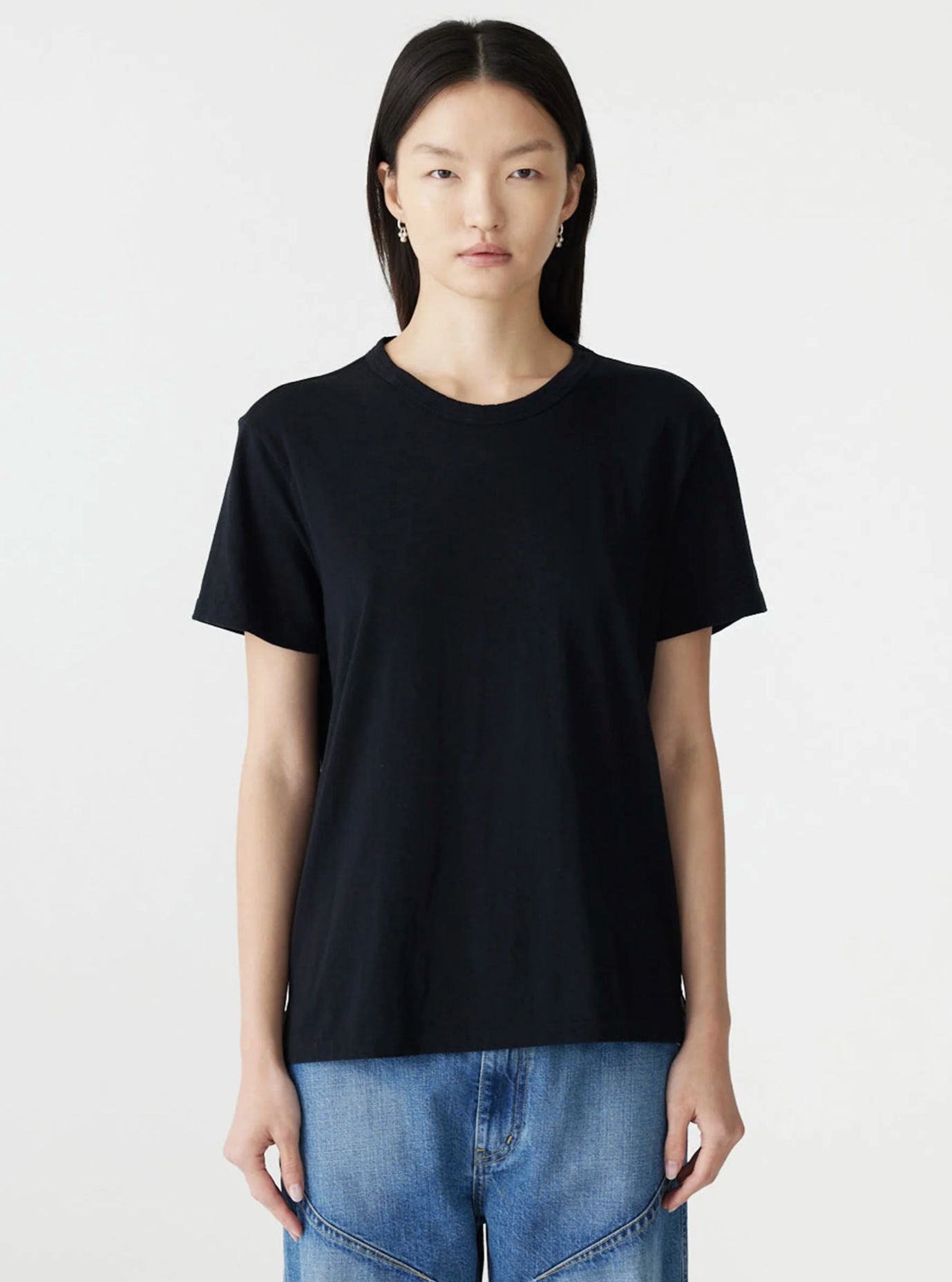 Bassike Classic Heritage T-Shirt - Black