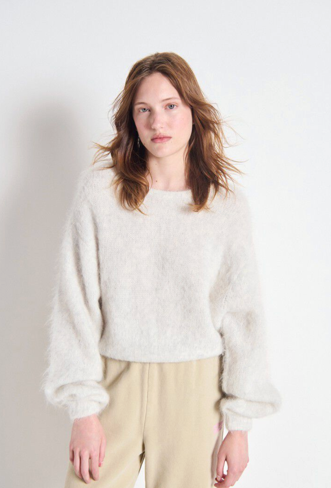 American Vintage Womens Jumper Niby - Polar Melange