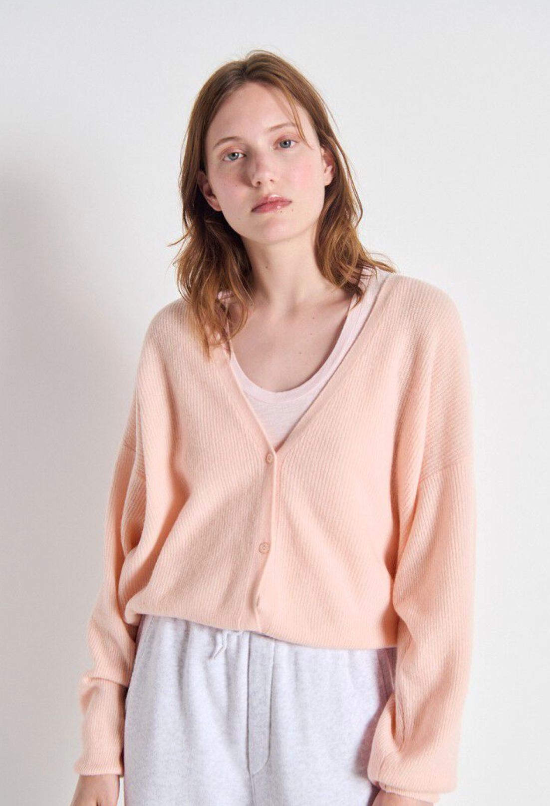 American Vintage Womens Cardigan Raxow - Camellia