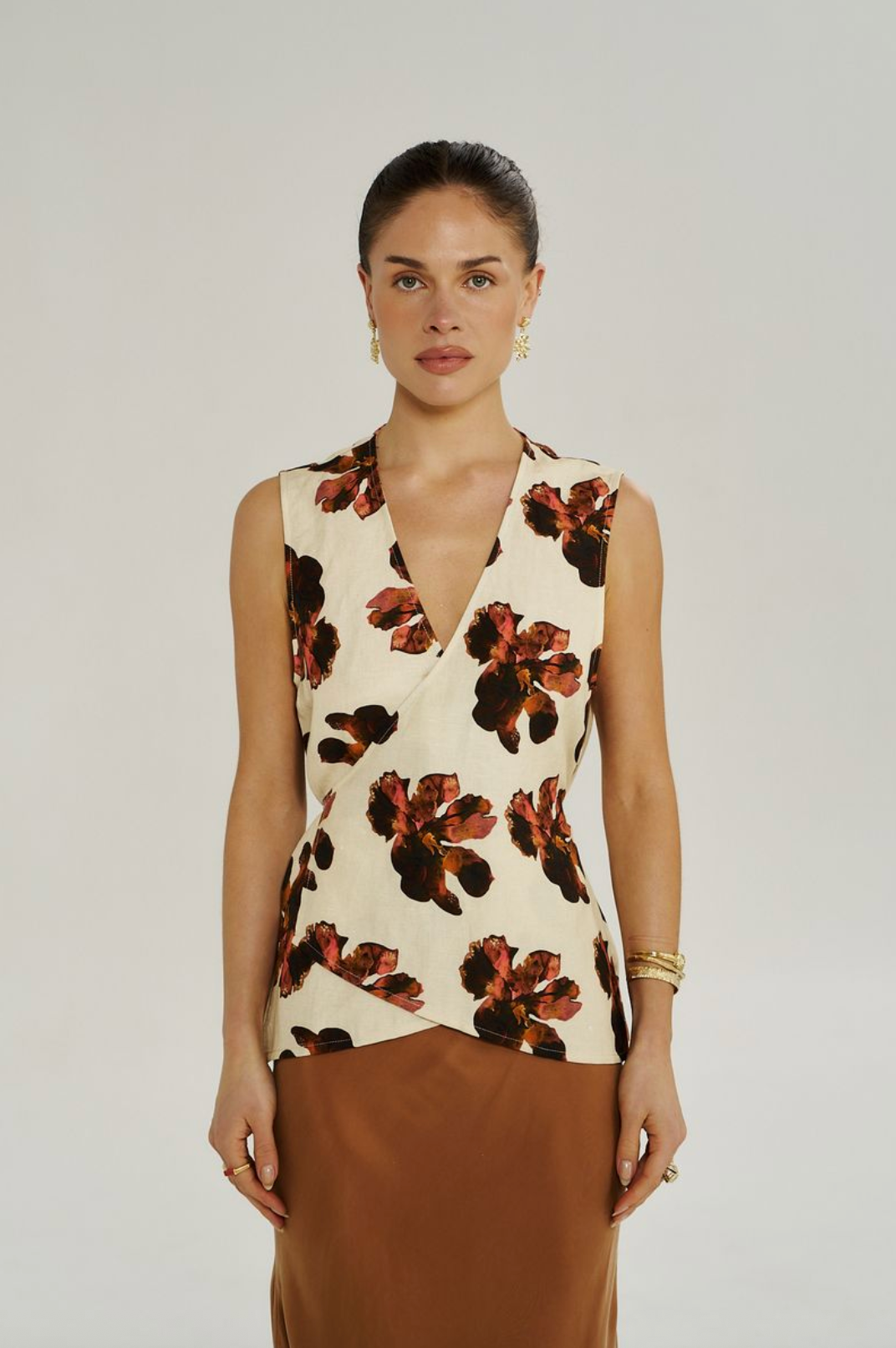 Summi Summi Wrap Vest - Butter Fleur
